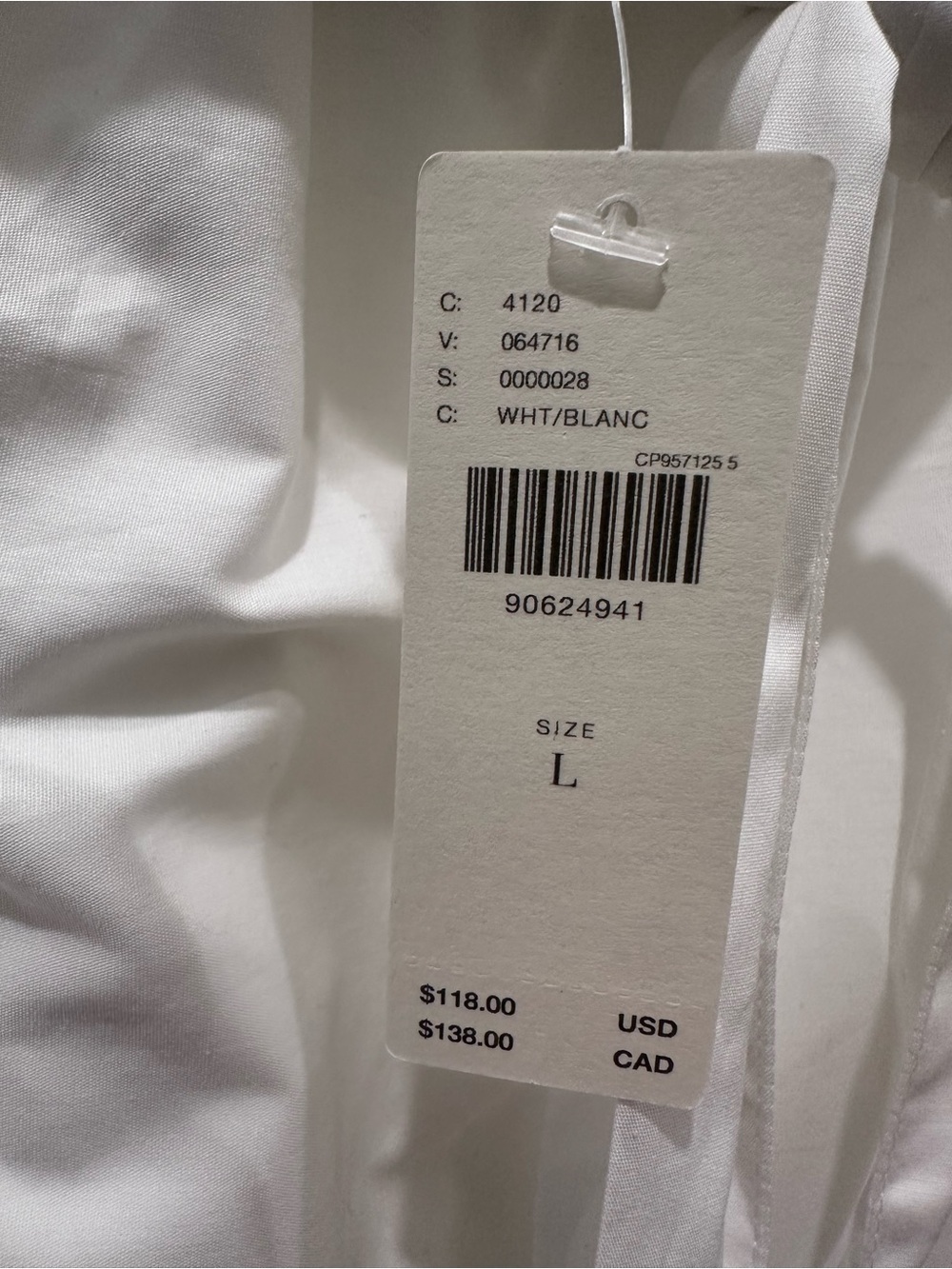 Anthropologie White Smocked Waist Tiered Mini Skirt with Tie Belt Size L NWT - Picture 6 of 7